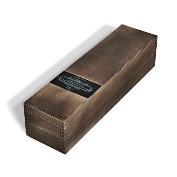 Caja de madera para productos premium